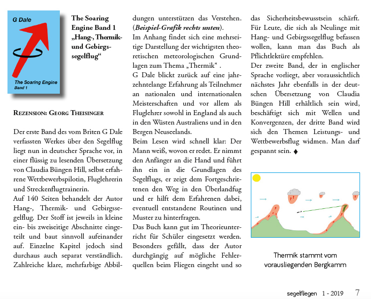 Review of German translation of The Soaring Engine Vol. 1